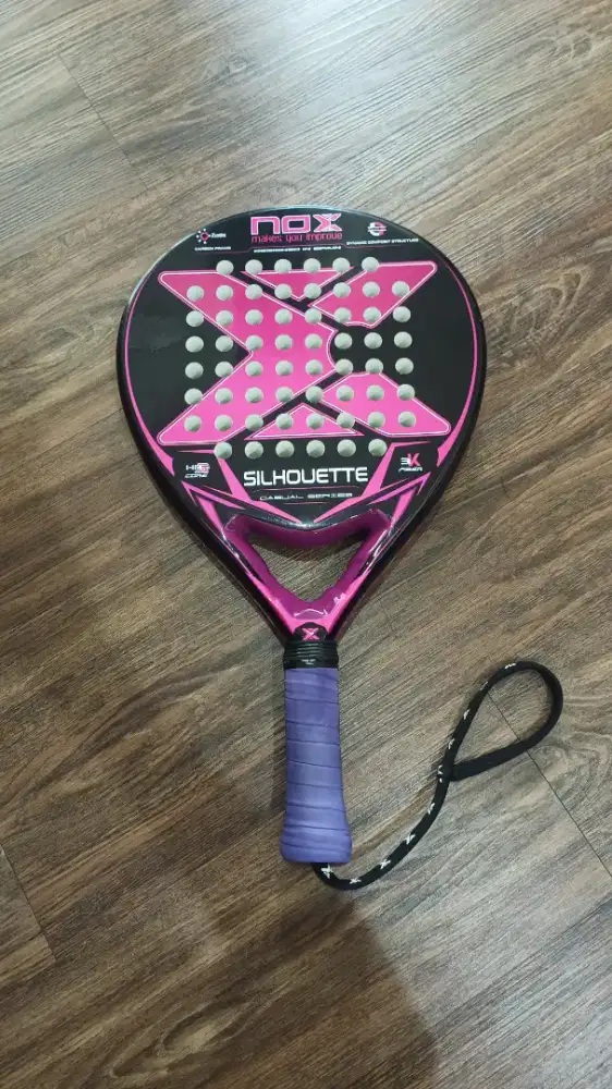 Jual raket padel NOX X-ONE SILHOUETTE BLACKPINK 2025