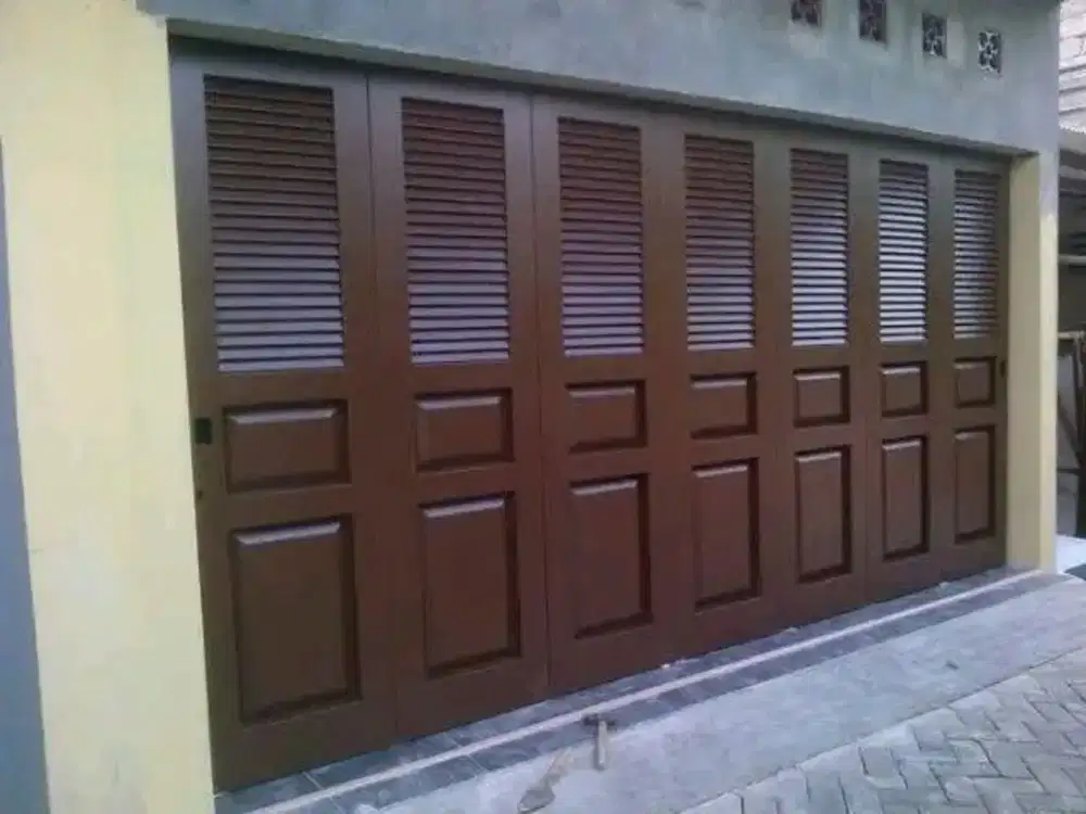 pintu ruko besi minimalis terbaru