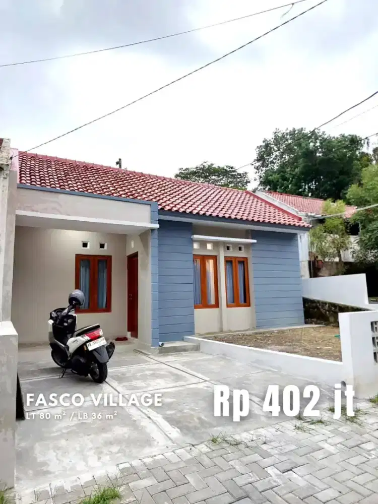 Perumahan Fasco Village Bangunjiwo Hunian Manis Harga Ekonomis