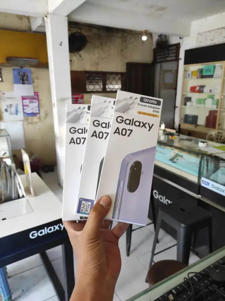 Berminat silahkan WA Samsung Galaxy A07 8/256 Garansi resmi 1thn