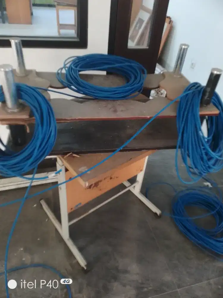 Kabel LAN cat6 sisa proyek jual per meter