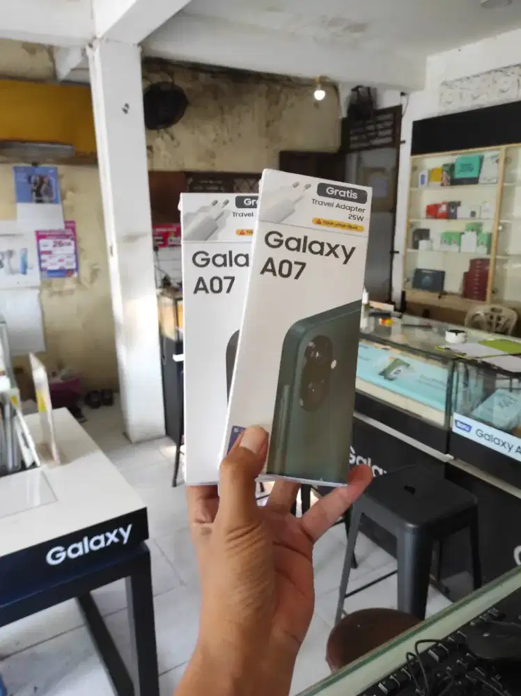 Berminat silahkan WA Samsung Galaxy A07 6/128 Garansi resmi 1thn