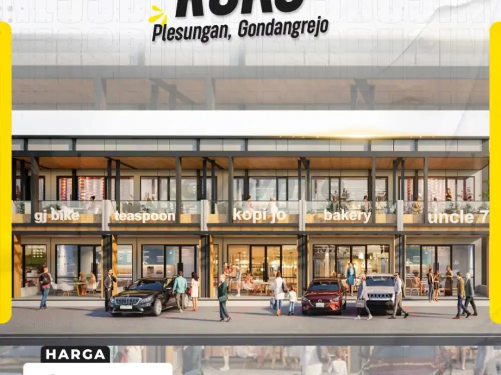 Ruko Premium Nol Jalan Ring Road di Kawasan Mandiri Solo Urbana City