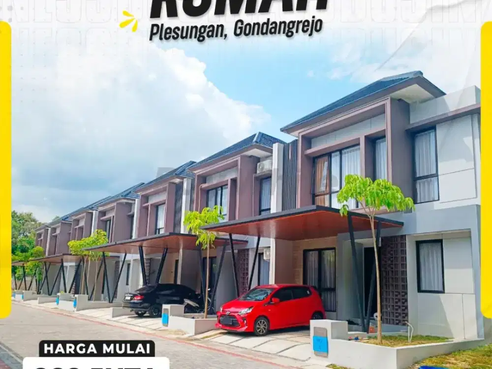 Rumah Cluster Modern Minimalis di Solo Urbana City Ring Road Utara