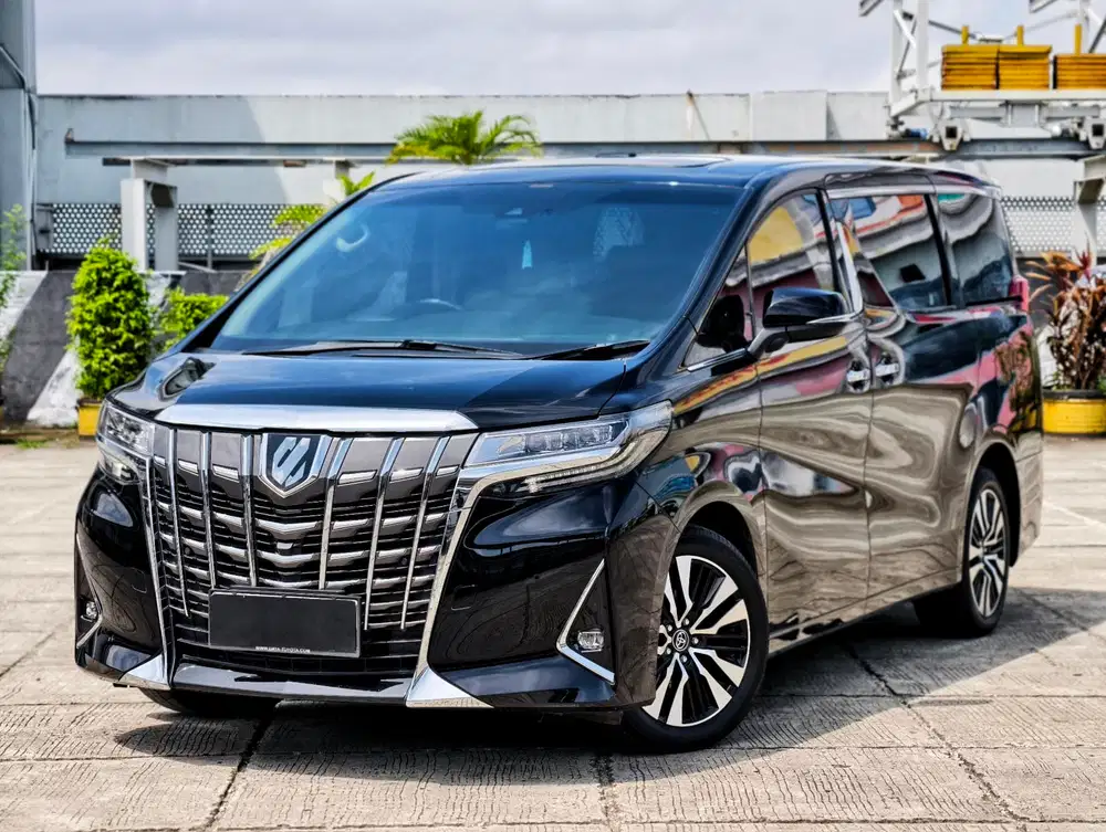 [15RB] TOYOTA ALPHARD 2.5 G MATIC TSS ATPM 2023 GANJIL HITAM