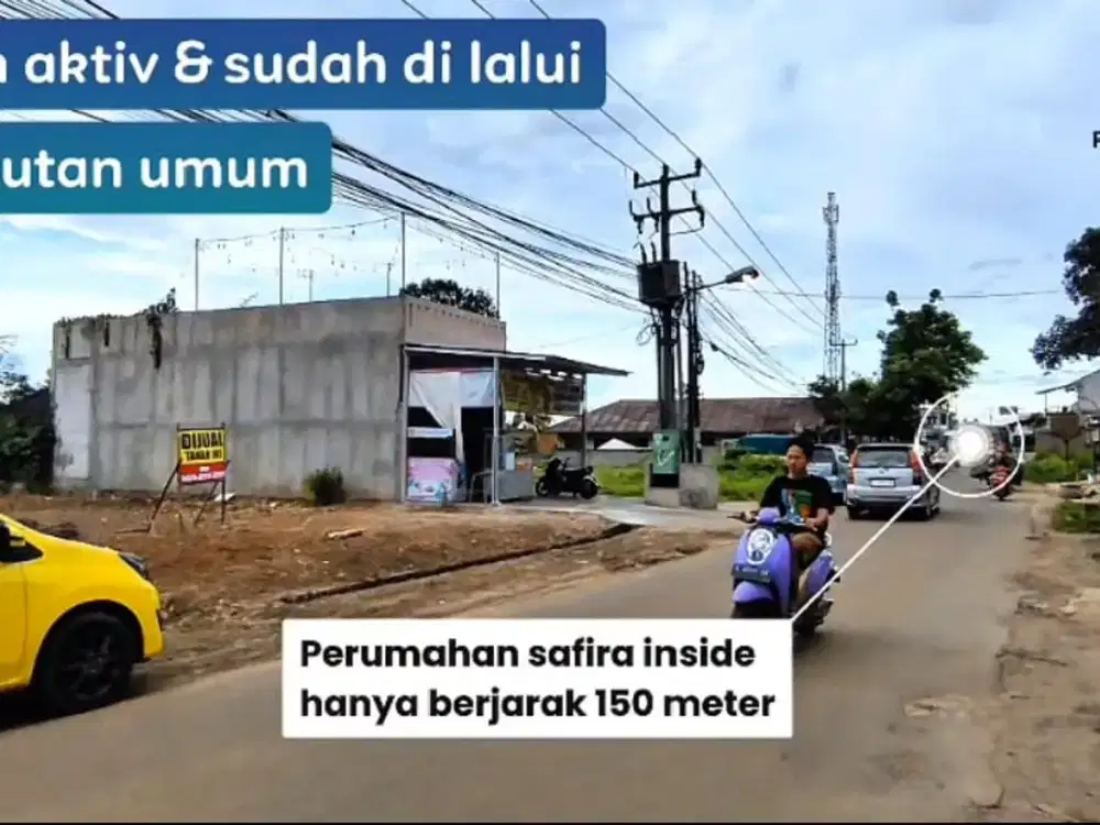 TANAH KAVLING PINGGIR JALAN KOTA SERANG