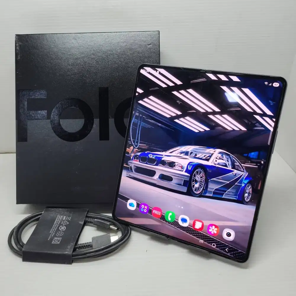 LIKE NEW 99% SAMSUNG GALAXY Z FOLD 4 5G 12/256 GREYGREEN RESMI SEIN FU