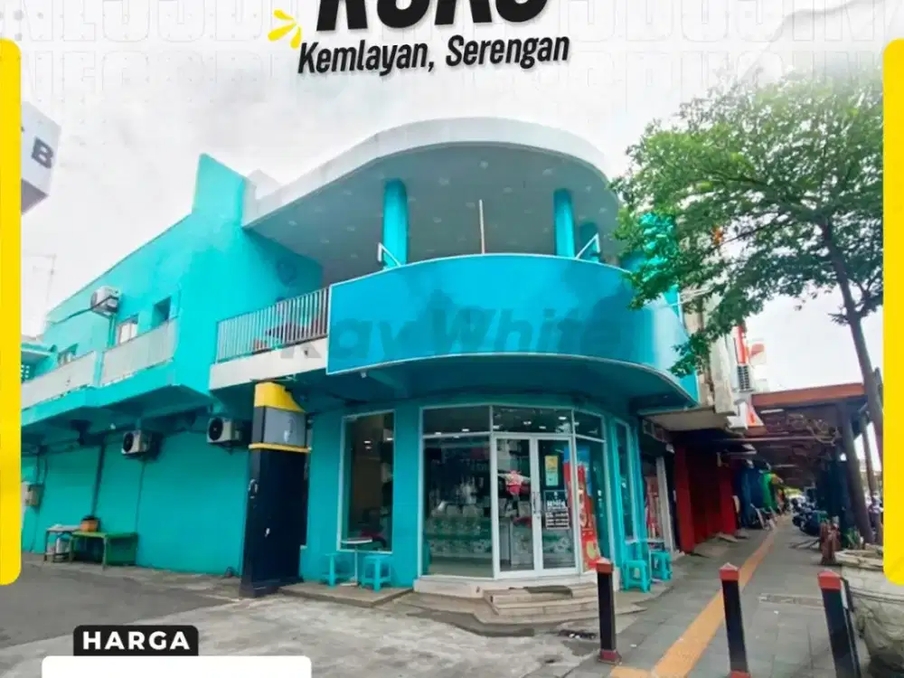 Ruko Hook Ikonik di Pusat Wisata Gatot Subroto (Gatsu) Solo ( zona pusat keramaian kota solo JL GATSU!)