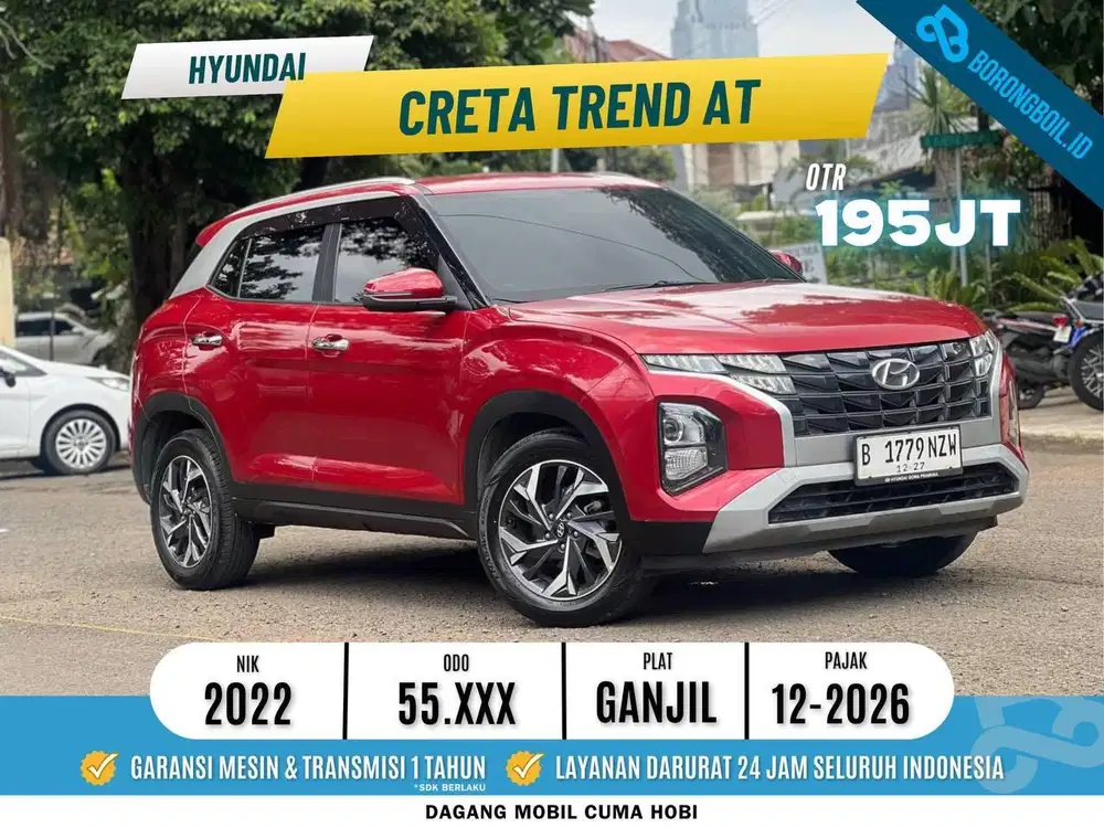 TERMURAH!!CRETA TREND AT 2022 SIAP PAKAI