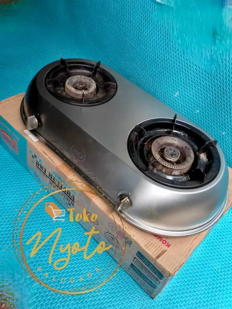 Kompor 2 tungku merk HOCK, second