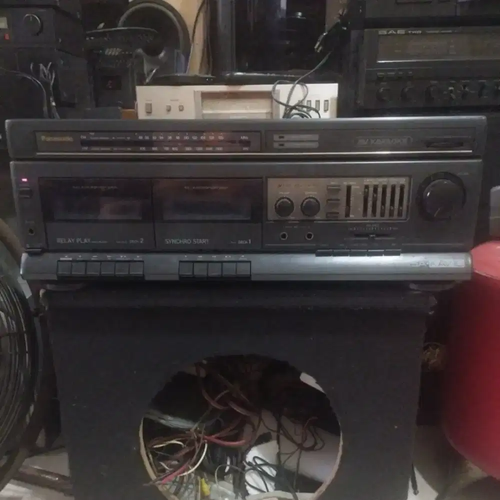 AV karaoke system bigband Panasonic sa-kav 10 full original