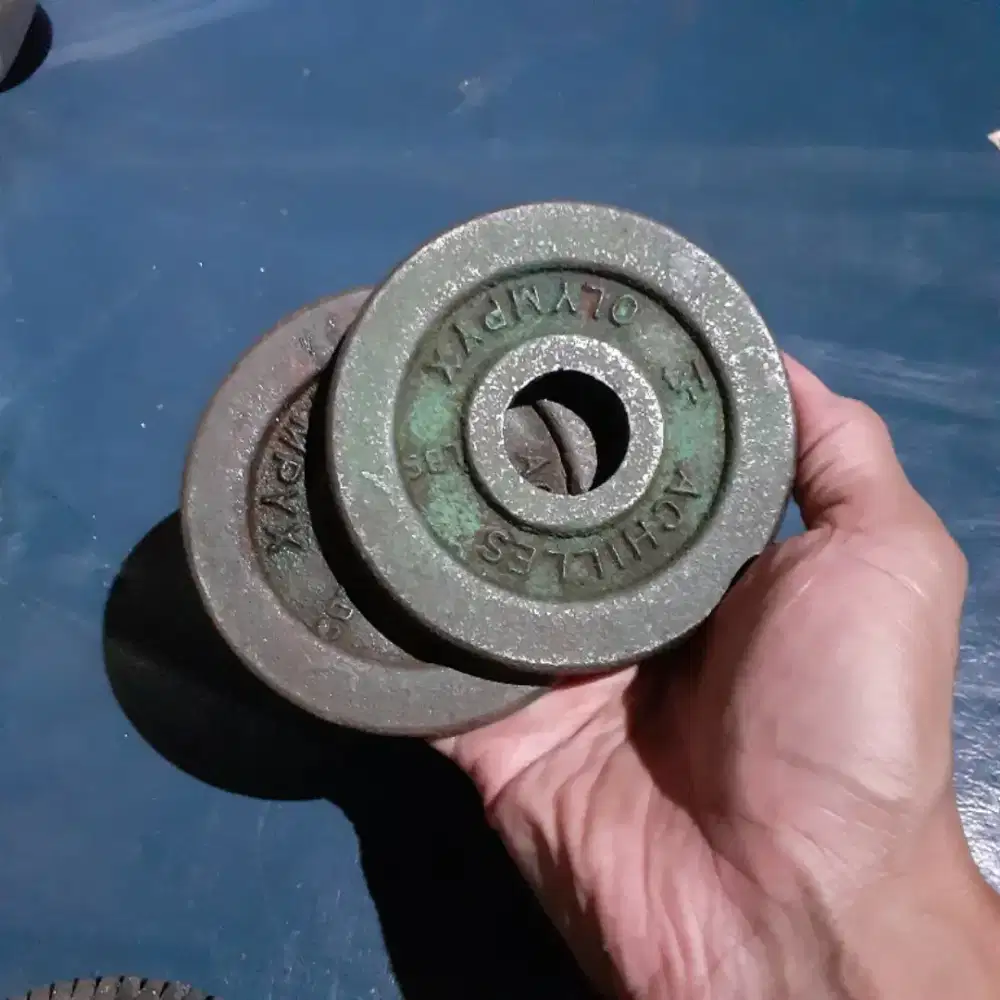 Barbel dan Dumbell besi 1 kilogram