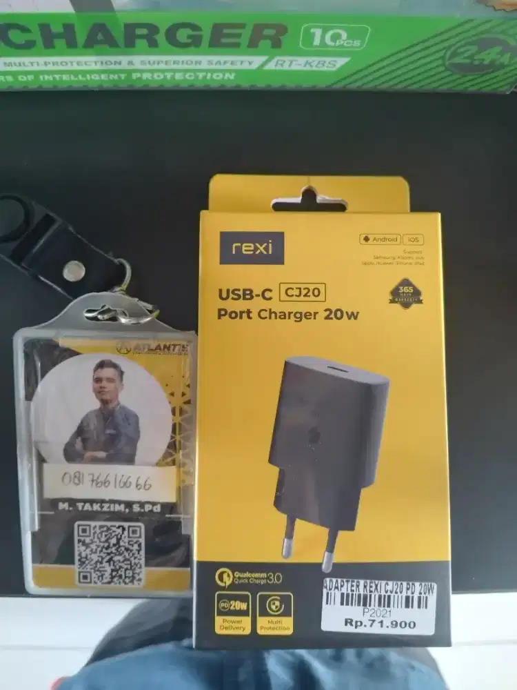 ADAPTER REXI CJ20 PD 20W ATLANTIS DAHSYAT