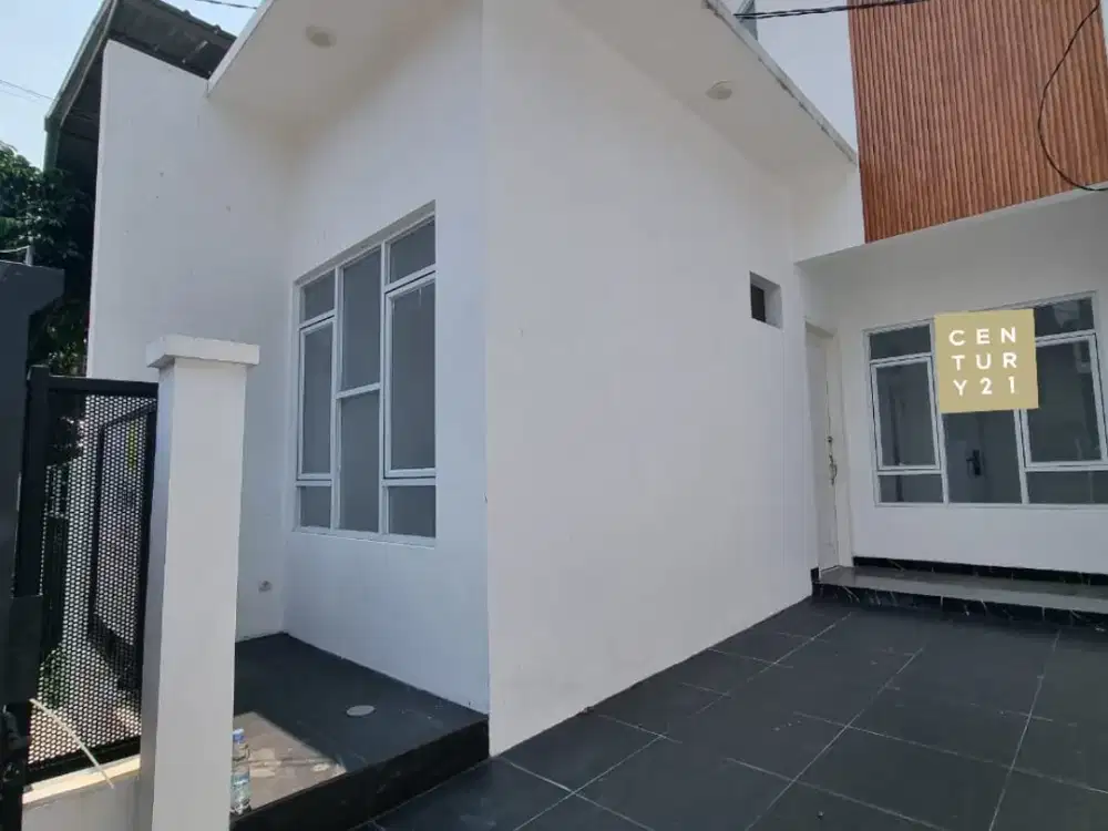 Rumah Scandinavian Style cantik strategis siap huni lokasi di harapan indah.