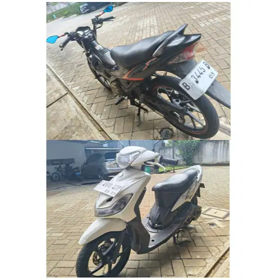 Mio 2009 - Satria 2007 (Harga paket)