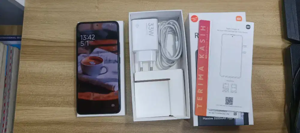 Redmi Note 14 8/256GB Fullset Garansi Panjang – Mulus
