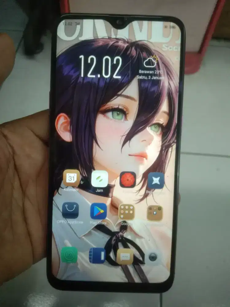 Oppo F9 Pro 6/128 normal siap pake batangan