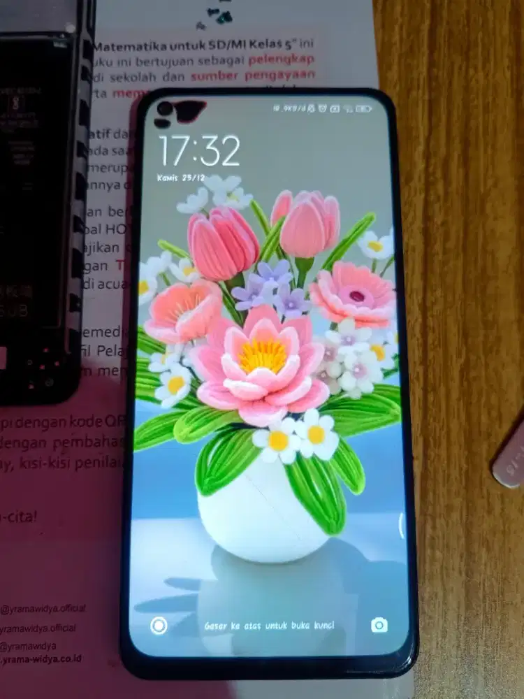 Lcd dan frem redmi note 9