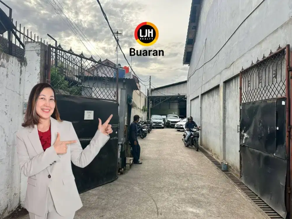 Gudang dan Kantor Siap Pakai di Jalan Bintara Jaya Bekasi Barat