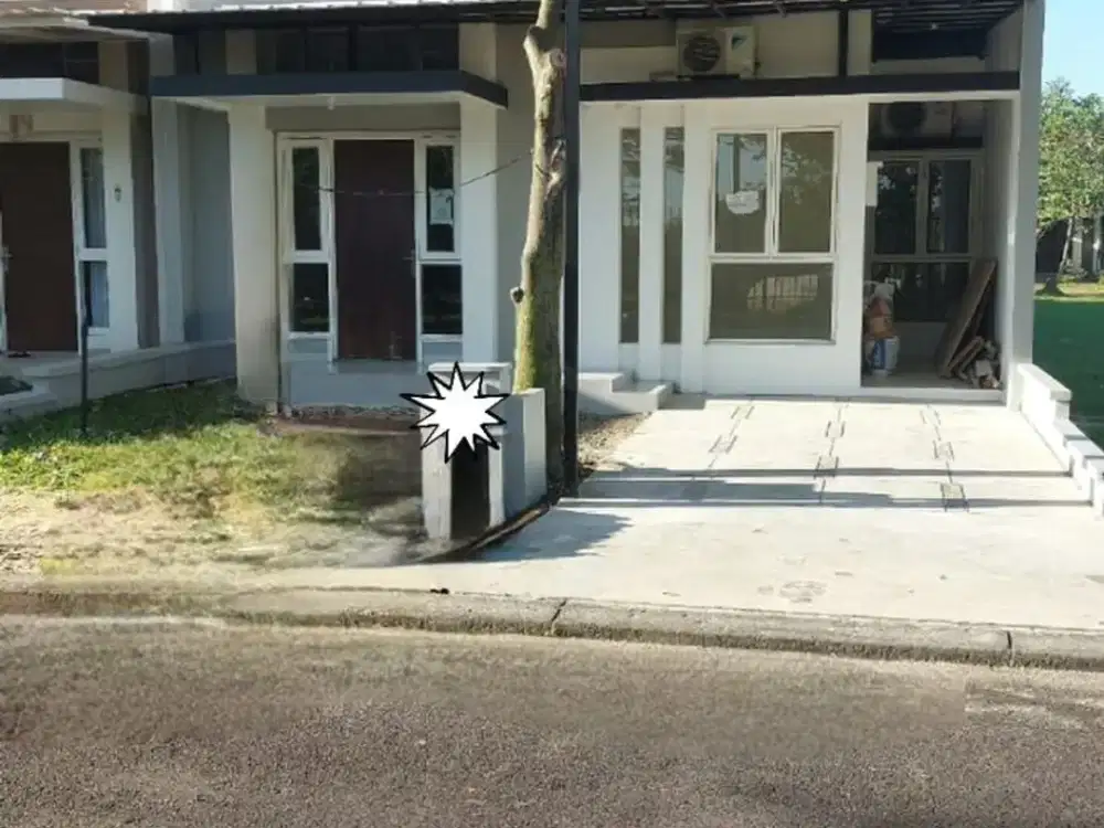 Dijual Rumah Hoek Siap Huni di Cluster Fedora Suvarna Sutera