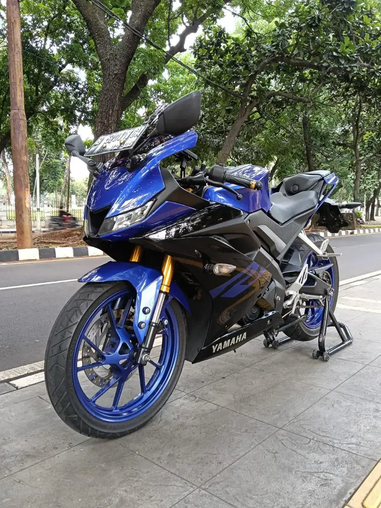 DIJUAL CASH ALL NEW YAMAHA R 15 V3 THN 2020 PAJAK PULES SIAP PAKAI