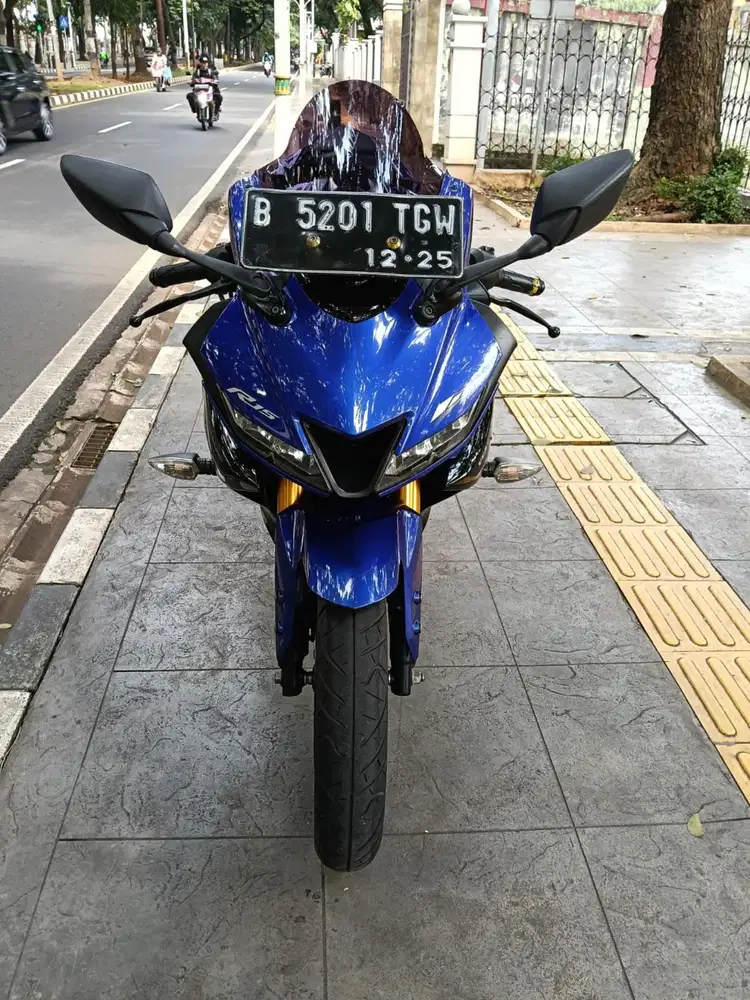 DIJUAL CASH ALL NEW YAMAHA R 15 V3 THN 2020 PAJAK PULES SIAP PAKAI