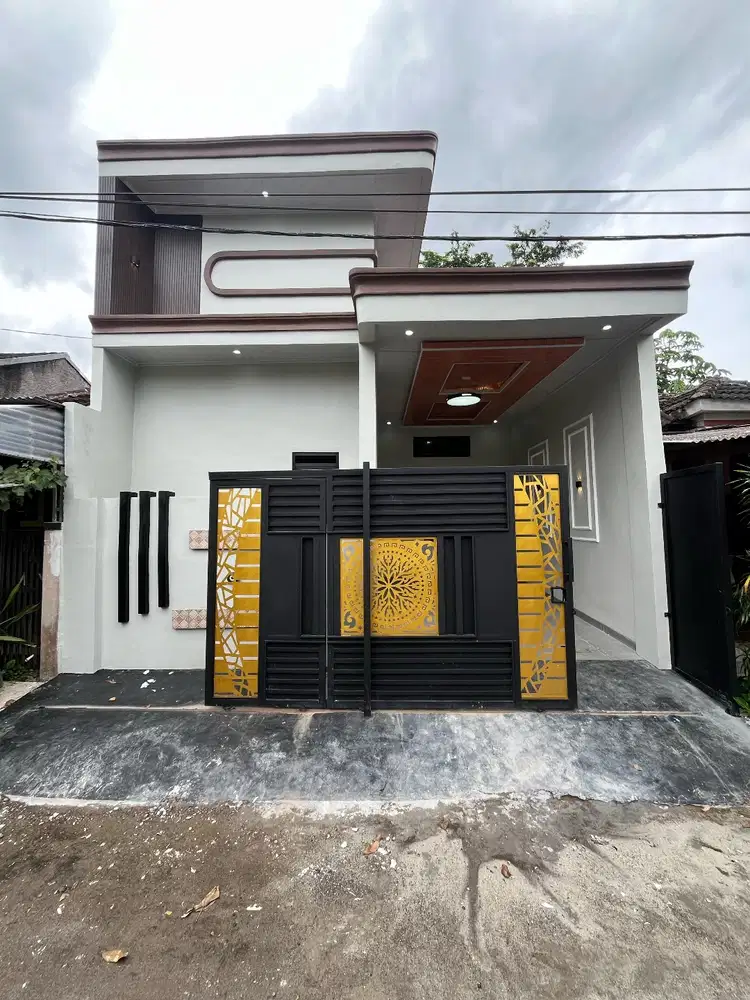 RUMAH CITRA INDAH CITY CILEUNGSI JONGGOL SIAP HUNI TERAS BELAKANG