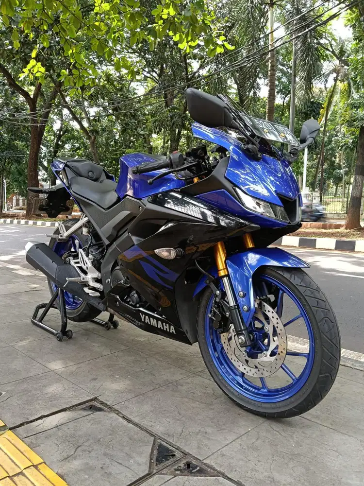 DIJUAL CASH ALL NEW YAMAHA R 15 V3 THN 2020 PAJAK PULES SIAP PAKAI