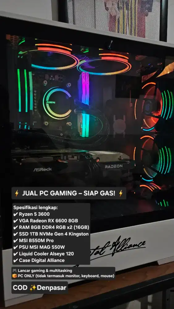 Jual PC Gaming - Siap Gas!