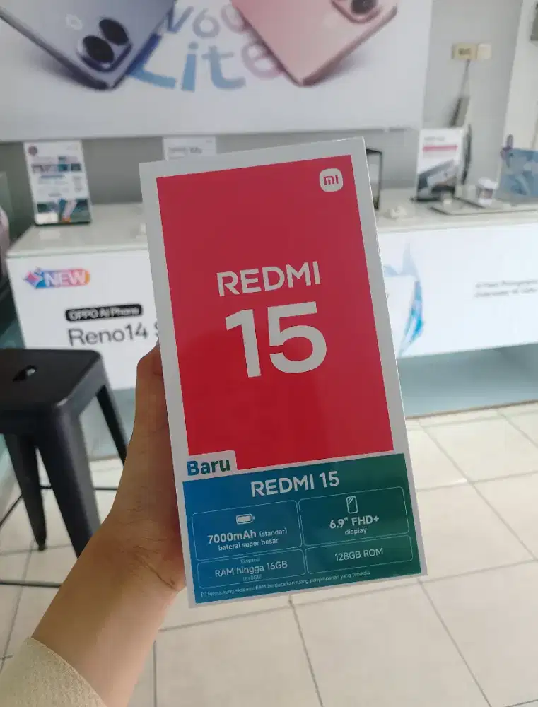 Handphone Redmi 15 8/128