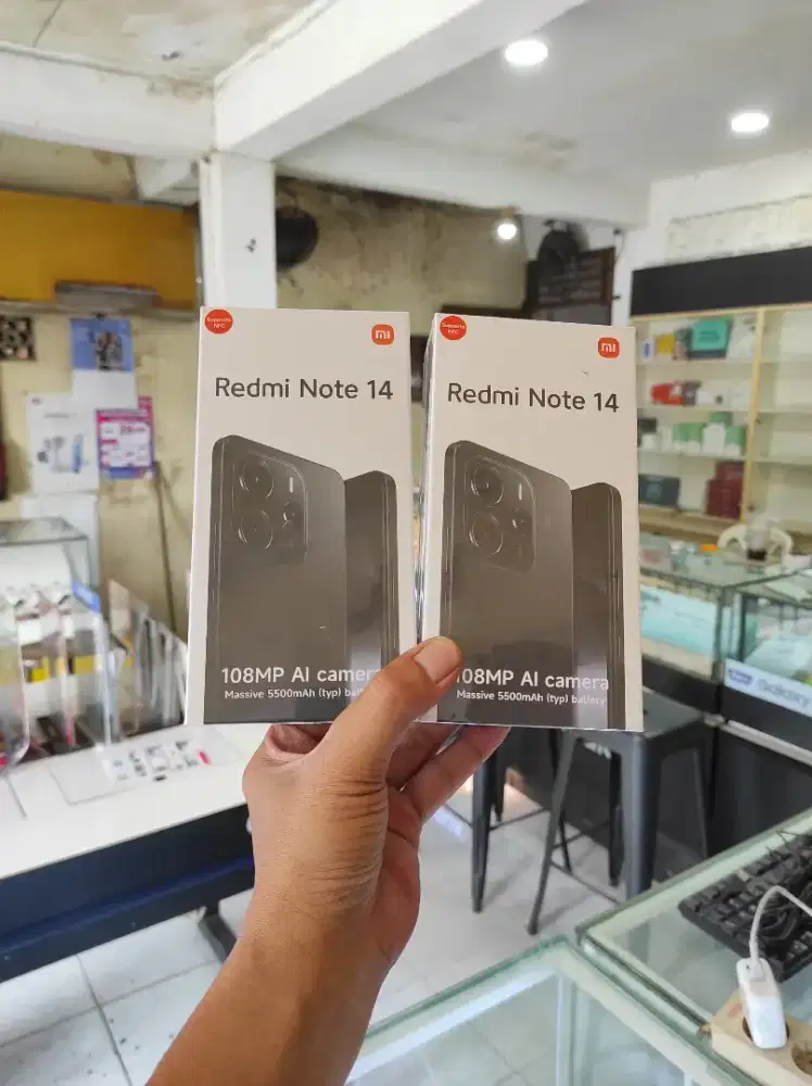 Berminat silahkan WA Xiaomi Redmi Note 14 8/256 Garansi resmi 15bln