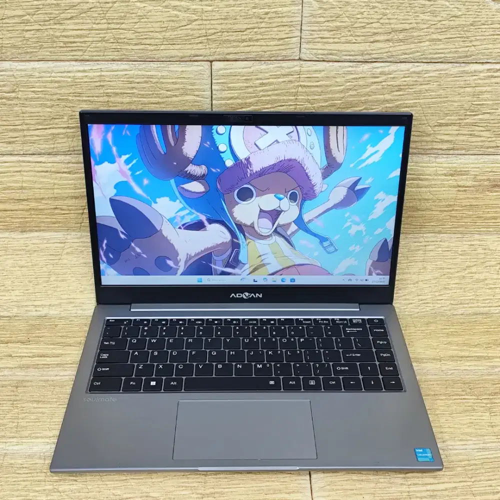 Laptop 2nd Advan Soulmate Celeron N4020 RAM 4GB SSD 128GB HD