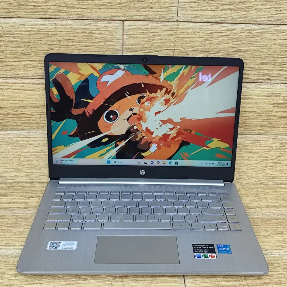 Laptop HP 14s-dq2614TU Intel Core I3-1115G4 RAM 8GB SSD 512GB FHD