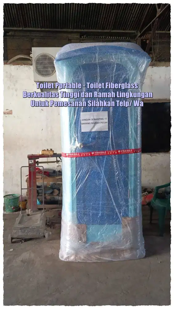 Toilet Portable Jongkok- Toilet Outdoor- WC Portable- Praktis Mudah Di