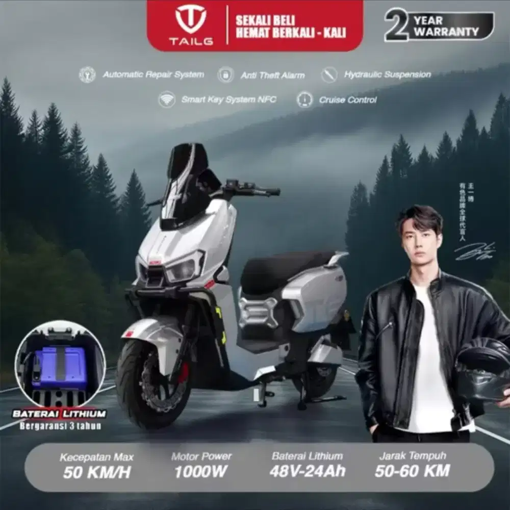 SEPEDA LISTRIK TAILG BIKE GF80L PRO