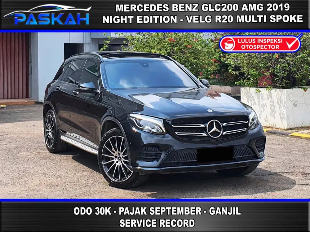 MERCY GLC 200 AMG NIGHT EDITION 2019 GLC200 AMG NIGHT EDITION 2019