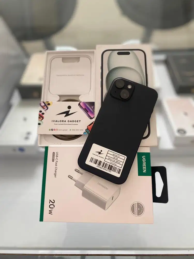 iPhone 15 128GB iBox Black