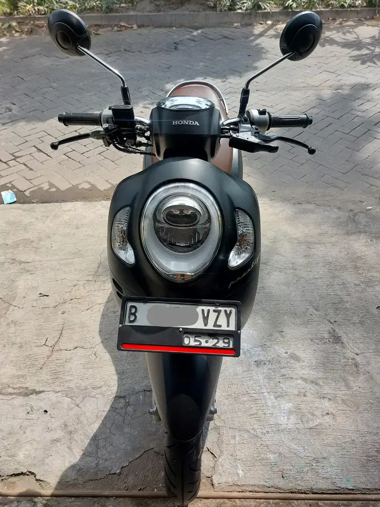 (DP 400 Rb)‼️ Scoopy Prestige Keyless Hitam 2024 Cash / Kredit