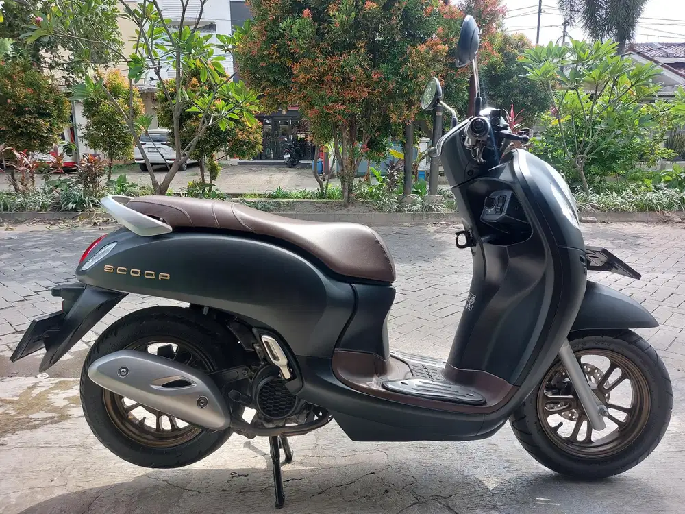 (DP 400 Rb)‼️ Scoopy Prestige Keyless Hitam 2024 Cash / Kredit