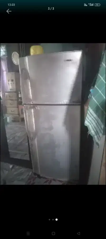 Bismilah jual cepat kulkas sharp pintu 2 tanpa salju