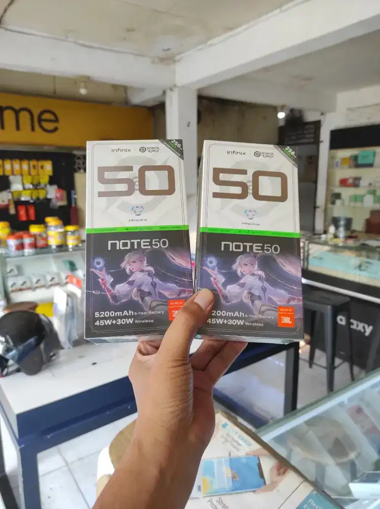 Berminat silahkan WA Infinix Note 50 8+8/256 Garansi resmi 1thn