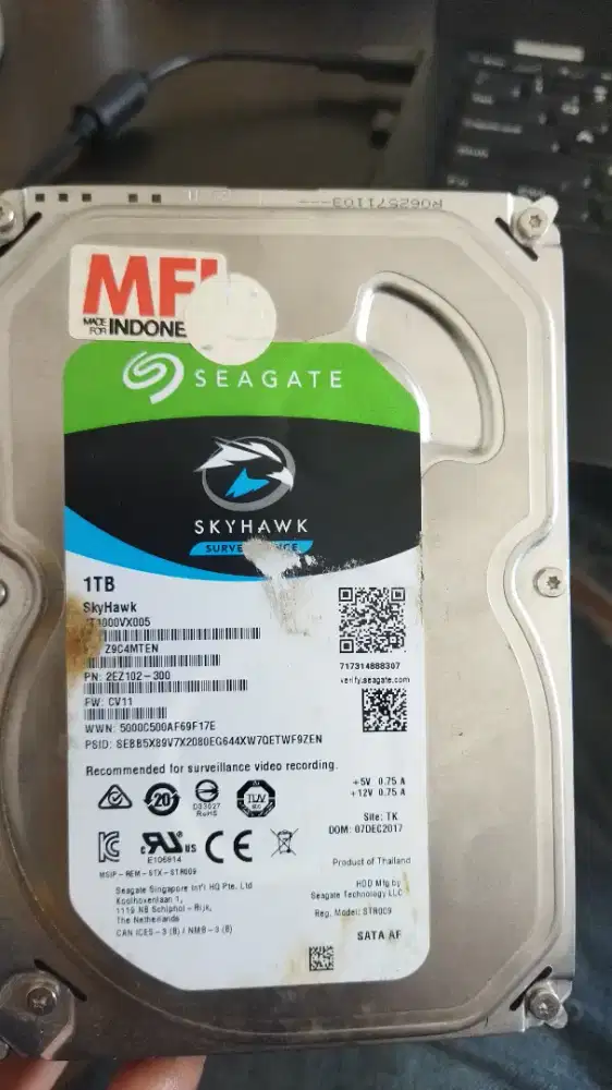 Hardisk 1 TB Seagate