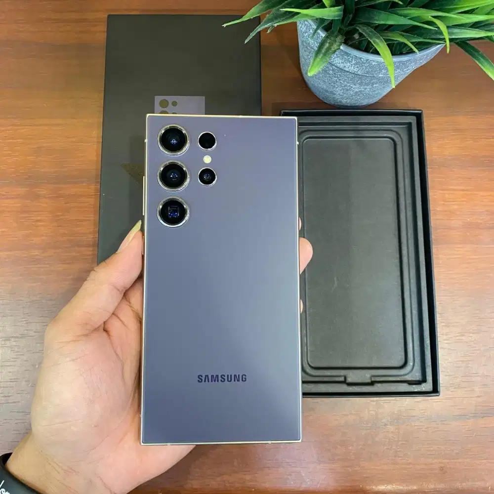 Samsung S24 Ultra 12/256GB Violet Garansi Resmi Sein