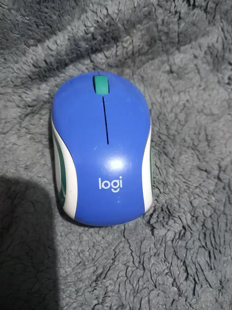 Mouse Wireless Logitech M187,fungsi normal,cursor tombol normal