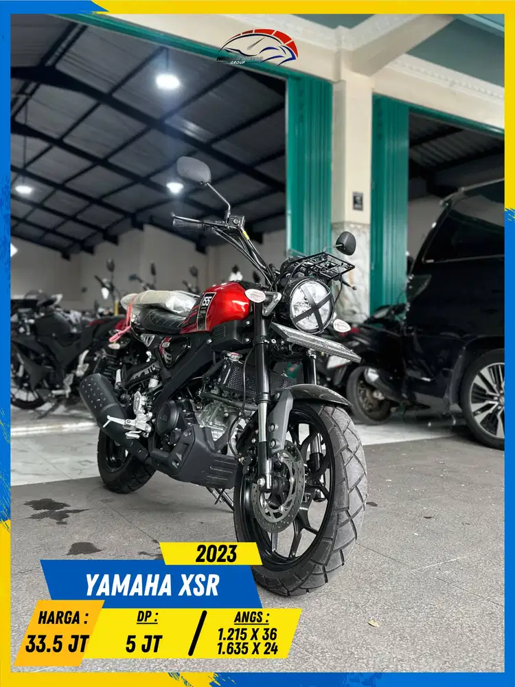 YAMAHA XSR 2023 LIKE NEW MASZEHH HIKMAH MOTOR KEPUH