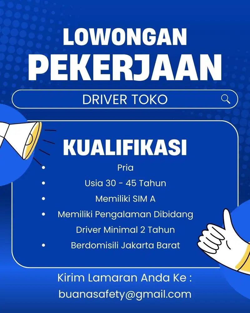 Dibutuhkan Driver