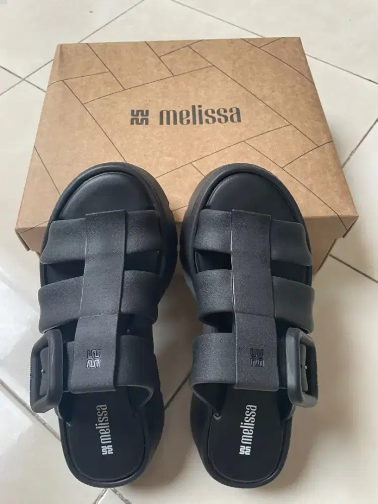 MELISSA PLATFORM SHOES BLACK