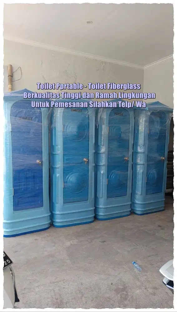 Toilet Portable / Toilet Outdoor/ WC Portable/Toilet Proyek/ Praktis M