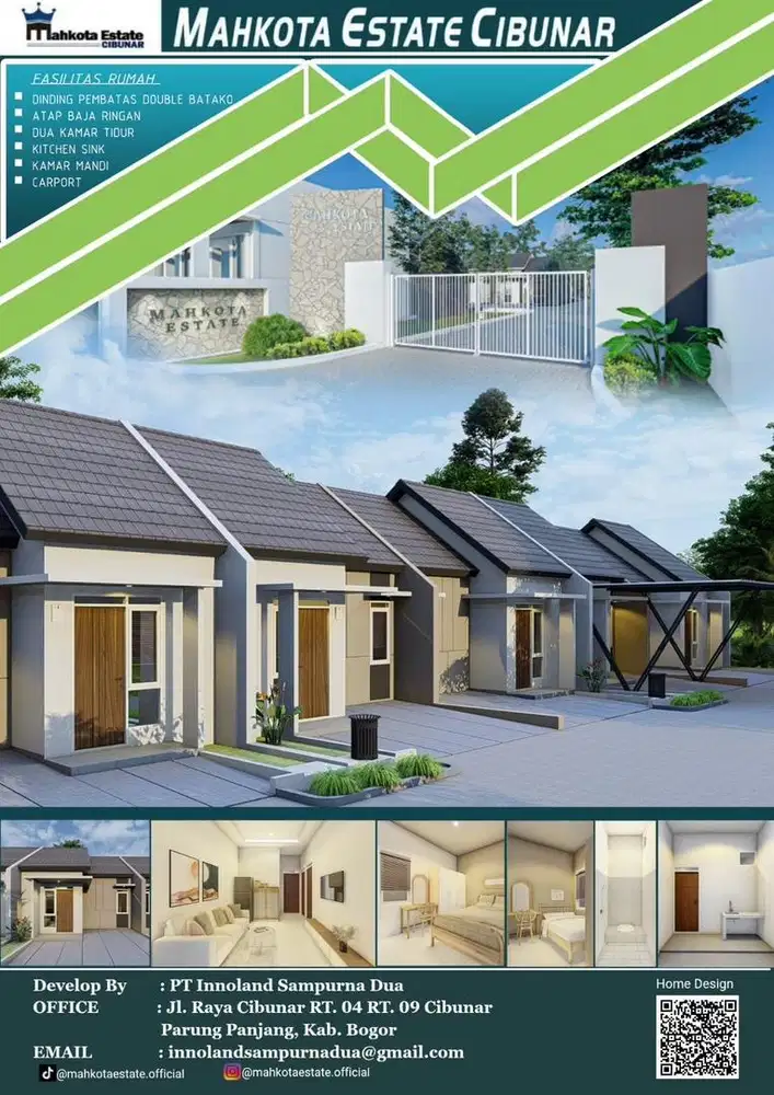 Perumahan subsidi Mahkota Estate Cibunar