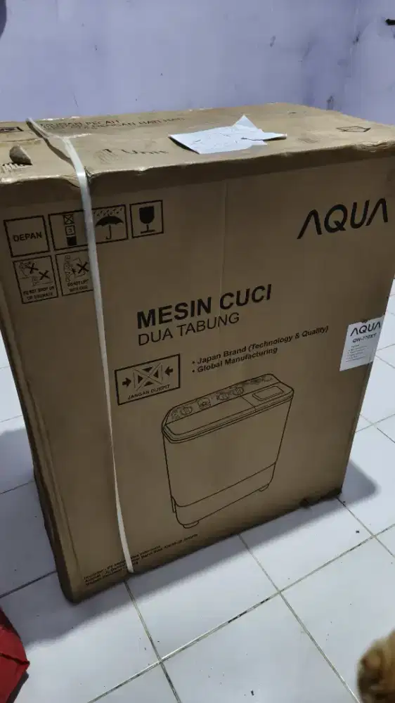 Jual mesin cuci AQUA